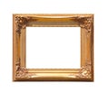 Golden Picture Frame Royalty Free Stock Photo