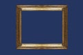 Golden picture frame