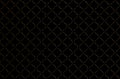 Seamless Golden Checkered Texture in Black Background