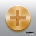 Golden plus button