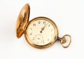 Golden pocket watch