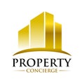 Golden Property Concierge Design Template