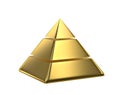 Golden pyramid