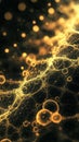 Golden Quantum Foam and Nano Scale Interaction - Abstract Fractal Energy Representation