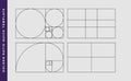 Golden Ratio Vector Design Template