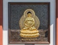 Golden relief of Amitabha Tathagata