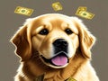 Golden Retrievers and Dollar Bills