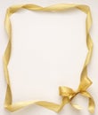 Golden ribbon