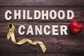 Children cancer concept