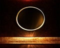 Golden Ring Frame Royalty Free Stock Photo