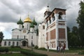 The bell tower of the Transfiguration Cathedral of the Spaso-evfimiev monastery in Suzdal