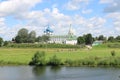 The Kremlin of Suzdal on the Kamenka river