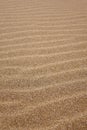 Golden ripples sand Royalty Free Stock Photo