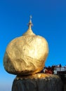 Golden Rock, Kyaiktiyo Pagoda, Myanmar.