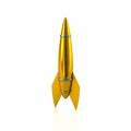 Golden rocket icon