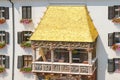 Golden Roof (Goldenes Dachl) in Innsbruck, Austria Royalty Free Stock Photo