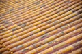 Golden roof tiles Royalty Free Stock Photo