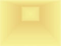 Golden room interior vector illustration