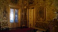 Italy: Turin Royal Palace -Palazzo Reale, golden room Royalty Free Stock Photo