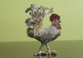 Golden rooster figure Royalty Free Stock Photo