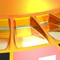 Golden roulette Royalty Free Stock Photo