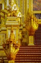 Golden Royal Crematorium of King Bhumibol the great,Bangkok,Thailand-November 2017