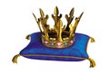 Golden royal crown Royalty Free Stock Photo