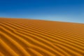 Golden sand dune background Royalty Free Stock Photo