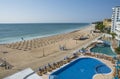 Golden Sands Beach Resort, Bulgaria Royalty Free Stock Photo