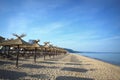 Golden Sands resort beach,Bulgaria Royalty Free Stock Photo