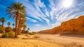 Golden Sands of the Sahara Desert.