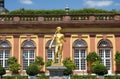 Golden Sculpture in the Orangery