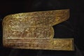 Golden Scythian artifact, archeology, golden ancient artifacts, Museum of jewelry of Ukraine, Kiev Royalty Free Stock Photo