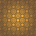 Golden seamless pattern