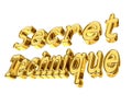 Golden Secret Technique text on a white background