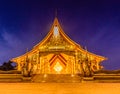 Golden-shining of Wat Pu Praw Temple