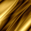 Golden silk Royalty Free Stock Photo