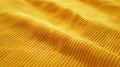 Golden Silk Fabric Waves Texture Close-up Royalty Free Stock Photo