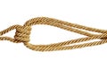 Golden silk twisted rope