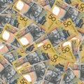 Australian 50 dollar Royalty Free Stock Photo