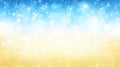 Golden Sparkle Celestial Shimmering Stars on Gradient Background Royalty Free Stock Photo