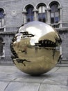 Golden sphere Trinity College