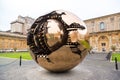 Golden sphere in Vatican