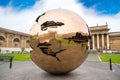 Golden sphere in Vatican