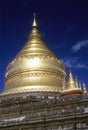 Golden spires of Shwedagon