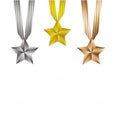 Golden Star Award set