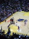 Golden State Warriors Dorell Wright takes free throw shot