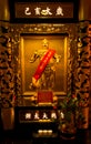 Taoist temple statue