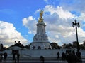 Golden statue in London, England