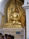 Interiors of Peace Pagoda, Darjeeling